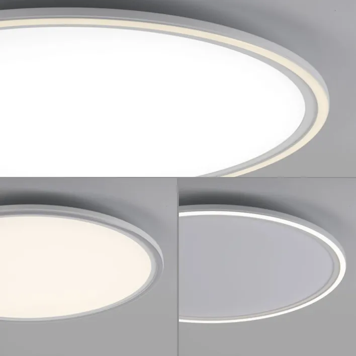 JUST LIGHT LED Deckenlampe EDGING 60 cm weiß