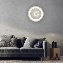 JUST LIGHT LED Deckenlampe VERTIGO 46 cm weiß