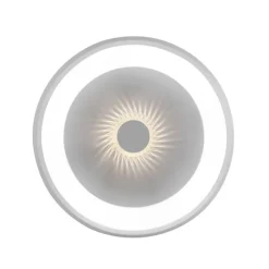 JUST LIGHT LED Deckenlampe VERTIGO 46 cm weiß