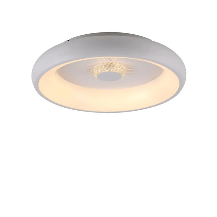 JUST LIGHT LED Deckenlampe VERTIGO 46 cm weiß