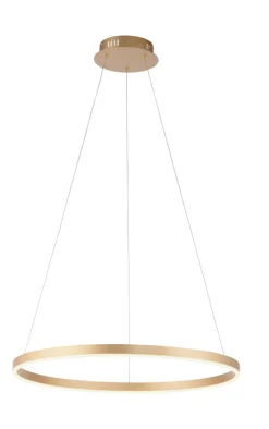 JUST LIGHT LED Pendelleuchte RITUS 58 cm messingfarbig