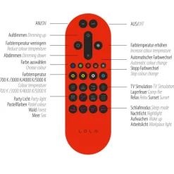 JUST LIGHT LED Stehlampe mit Leselampe LOLAsmart-ROCCO