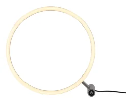 JUST LIGHT LED Tischlampe RITUS 28 cm alufarbig