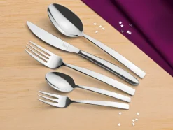 JUSTINUS Besteck-Set ALPHA 60-teilig Edelstahl