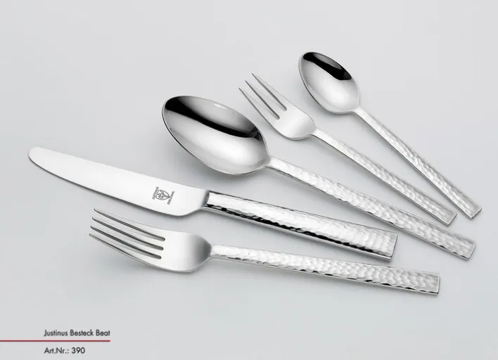 JUSTINUS Besteck-Set BEAT 60-teilig Edelstahl