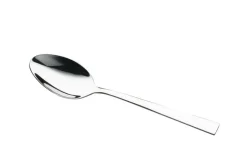 JUSTINUS Kaffeelöffel-Set FUSION 12-teilig Edelstahl silberfarbig