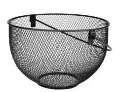 JUSTINUS Obstkorb 30 cm schwarz