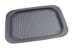 JUSTINUS Serviertablett 34 x 45,5 cm Kunststoff grau