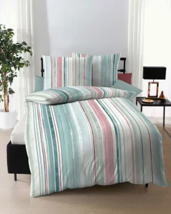 kaeppel Jersey-Bettwäsche MERIDIAN 135 x 200 cm jade