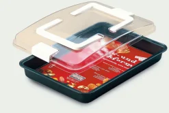 KAISER Backform 42 x 29 x 4 cm Kunststoff schwarz