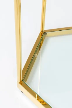KARE DESIGN Beistelltisch COMB 55 cm goldfarbig