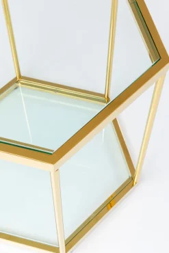 KARE DESIGN Beistelltisch COMB 55 cm goldfarbig