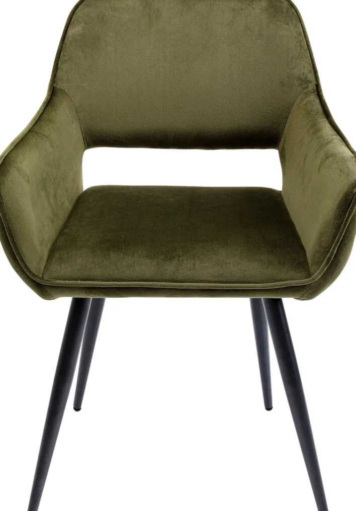 KARE DESIGN Esszimmerstuhl SAN FRANCISCO 2er Set dunkelgrün