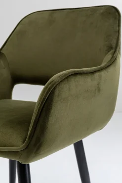 KARE DESIGN Esszimmerstuhl SAN FRANCISCO 2er Set dunkelgrün