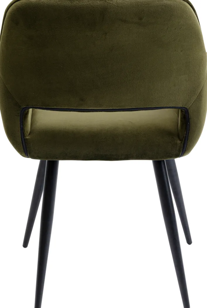 KARE DESIGN Esszimmerstuhl SAN FRANCISCO 2er Set dunkelgrün