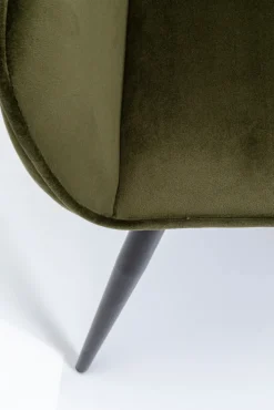 KARE DESIGN Esszimmerstuhl SAN FRANCISCO 2er Set dunkelgrün