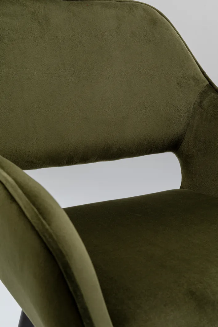 KARE DESIGN Esszimmerstuhl SAN FRANCISCO 2er Set dunkelgrün