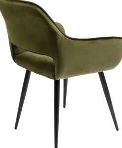 KARE DESIGN Esszimmerstuhl SAN FRANCISCO 2er Set dunkelgrün