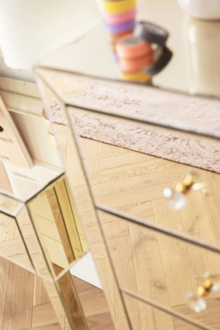 KARE DESIGN Hochkommode 110 x 49 cm braun