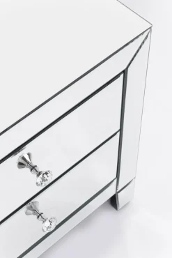 KARE DESIGN Nachtkonsole LUXURY 49 x 50 cm verspiegelt