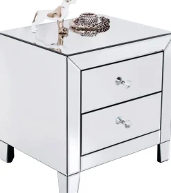 KARE DESIGN Nachtkonsole LUXURY 49 x 50 cm verspiegelt