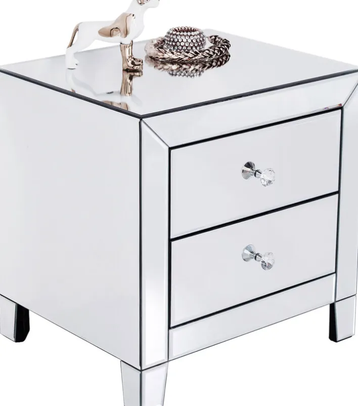 KARE DESIGN Nachtkonsole LUXURY 49 x 50 cm verspiegelt