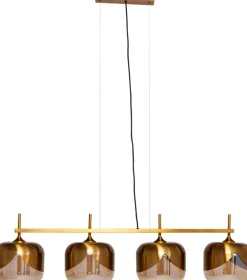 KARE DESIGN Retrofit Hängelampe GLOBLET QUATTRO goldfarbig