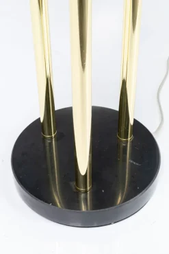 KARE DESIGN Retrofit Stehlampe AL CAPONE TRE 82 cm goldfarbig