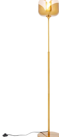 KARE DESIGN Retrofit Stehlampe GLOBLET BALL goldfarbig