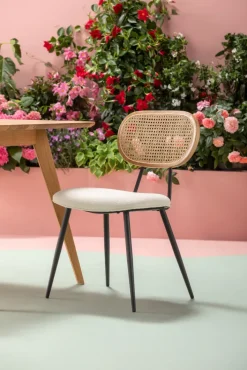 KARE DESIGN Stuhl ROSALI creme