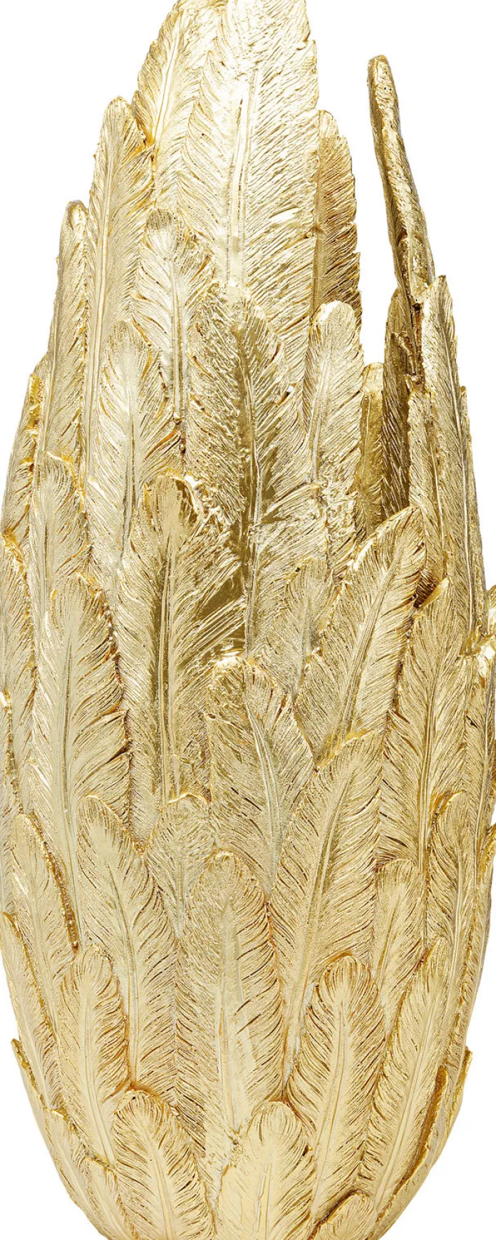 KARE DESIGN Vase FEATHERS 80 cm gold