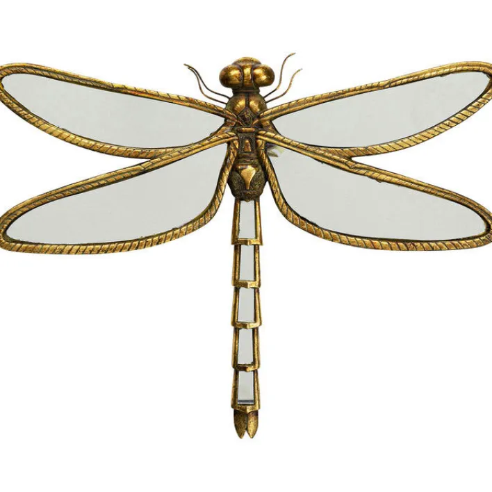 KARE DESIGN Wandschmuck DRAGOBFLY 46,5 x 36 cm goldfarbig