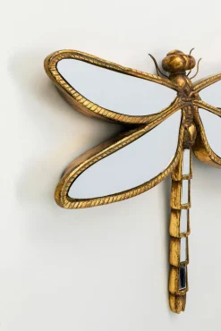 KARE DESIGN Wandschmuck DRAGOBFLY 46,5 x 36 cm goldfarbig