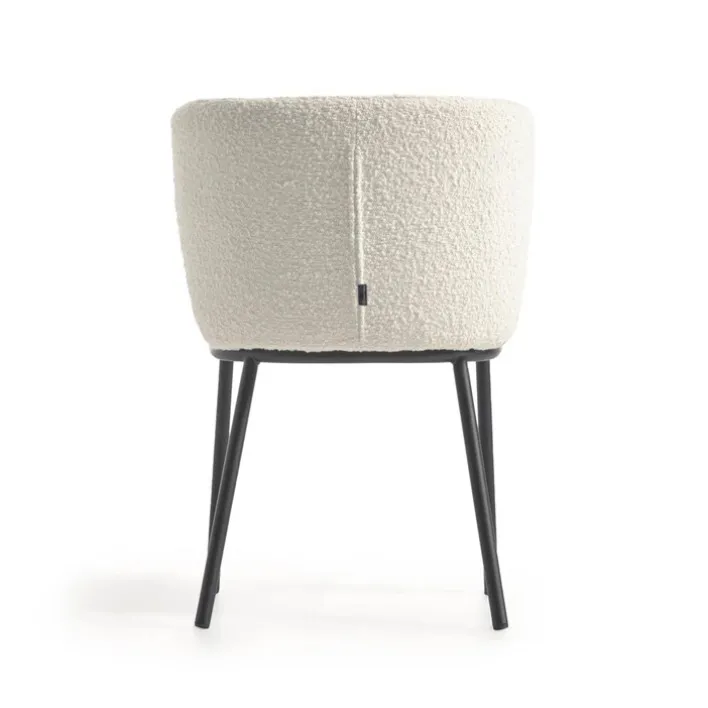 Kave Home Polsterstuhl CISELIA 2er Set weiß