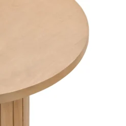 Kaver Home Beistelltisch LICIA 60 x 60 cm Mango braun