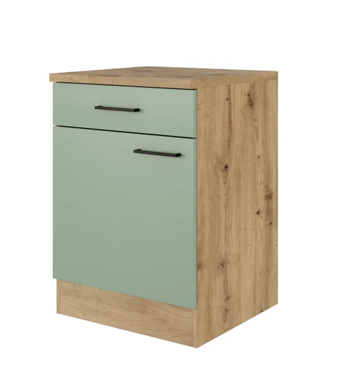 Küche Unterschrank Fiona 85 cm Eiche