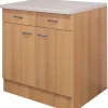 Küchen Unterschrank NANO 80 x 85 cm Buche