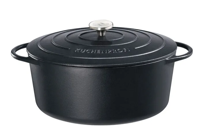 KÜCHENPROFI Bratentopf mit Deckel 33 cm schwarz