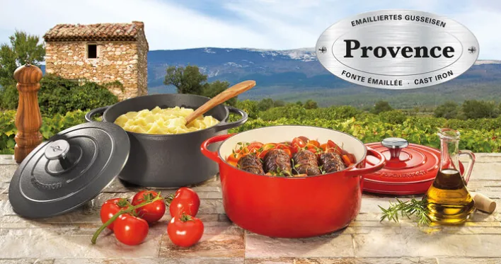 KÜCHENPROFI Bratentopf mit Deckel 26 cm schwarz