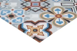 Küchenteppich MARRAKESCH 70 x 200 cm blau/grau