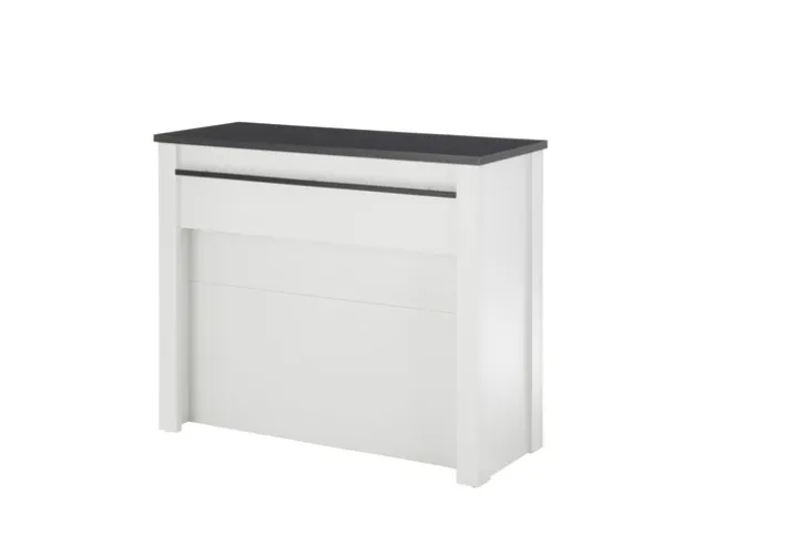 Küchentheke SHERWOOD ca. 130 x 106 x 52 cm Old Style hell Dekor