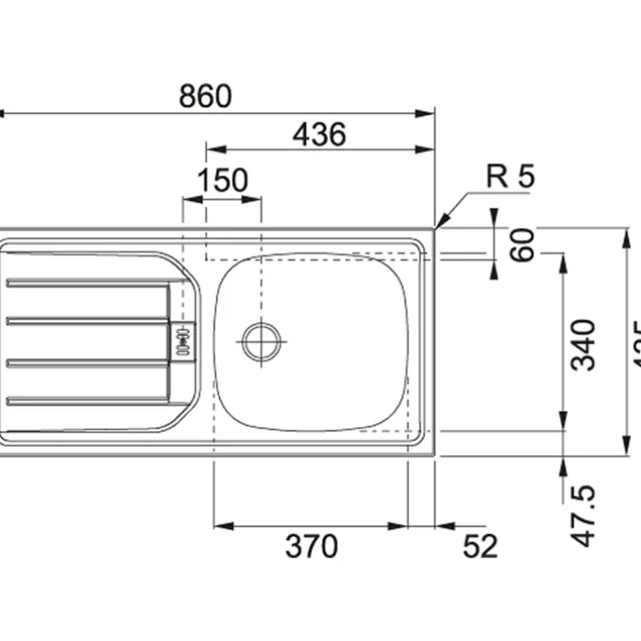 Küchenzeile Kopenhagen Matt-Grau ca. 240/180 x 200 x 60 cm