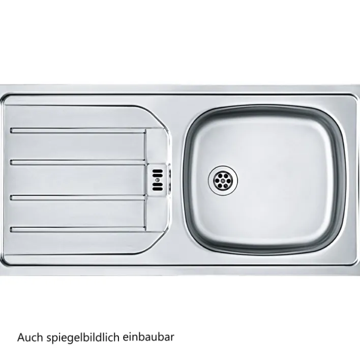 Küchenzeile Kopenhagen Matt-Grau ca. 240/180 x 200 x 60 cm