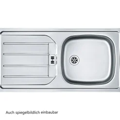 Küchenzeile ODENSE 210 cm Graphit/ Wotan Eiche Dekor