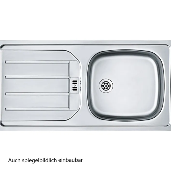 Küchenzeile ODENSE 210 cm Graphit/ Wotan Eiche Dekor