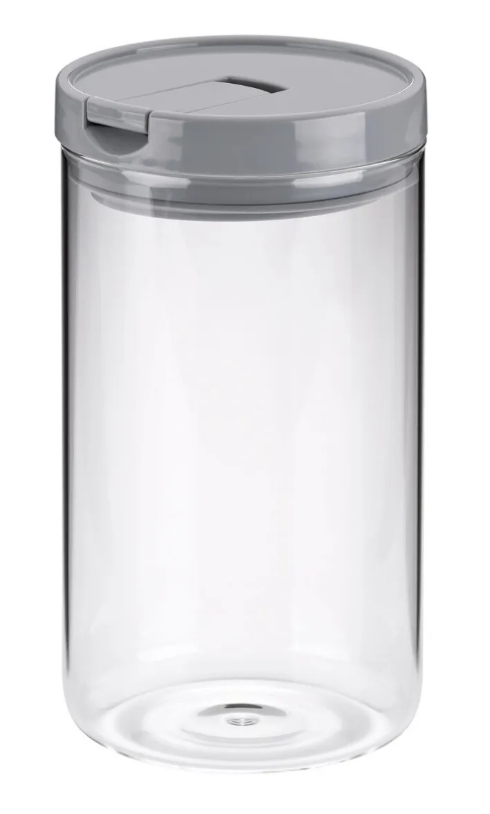 kela Vorratsdose ARIK 1200 ml Glas grau