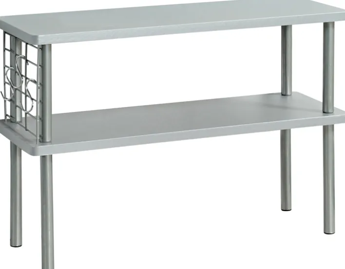 Kesper Küchenregal mit 2 Ebenen grau