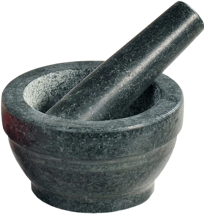 Kesper Mörser mit Schlegel Granit 16 x 16 x 8,5 cm