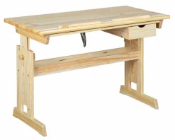 Kinder Schreibtisch CHRISTIAN 109 x 55 cm Kiefer Natur