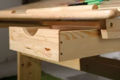 Kinder Schreibtisch CHRISTIAN 109 x 55 cm Kiefer Natur